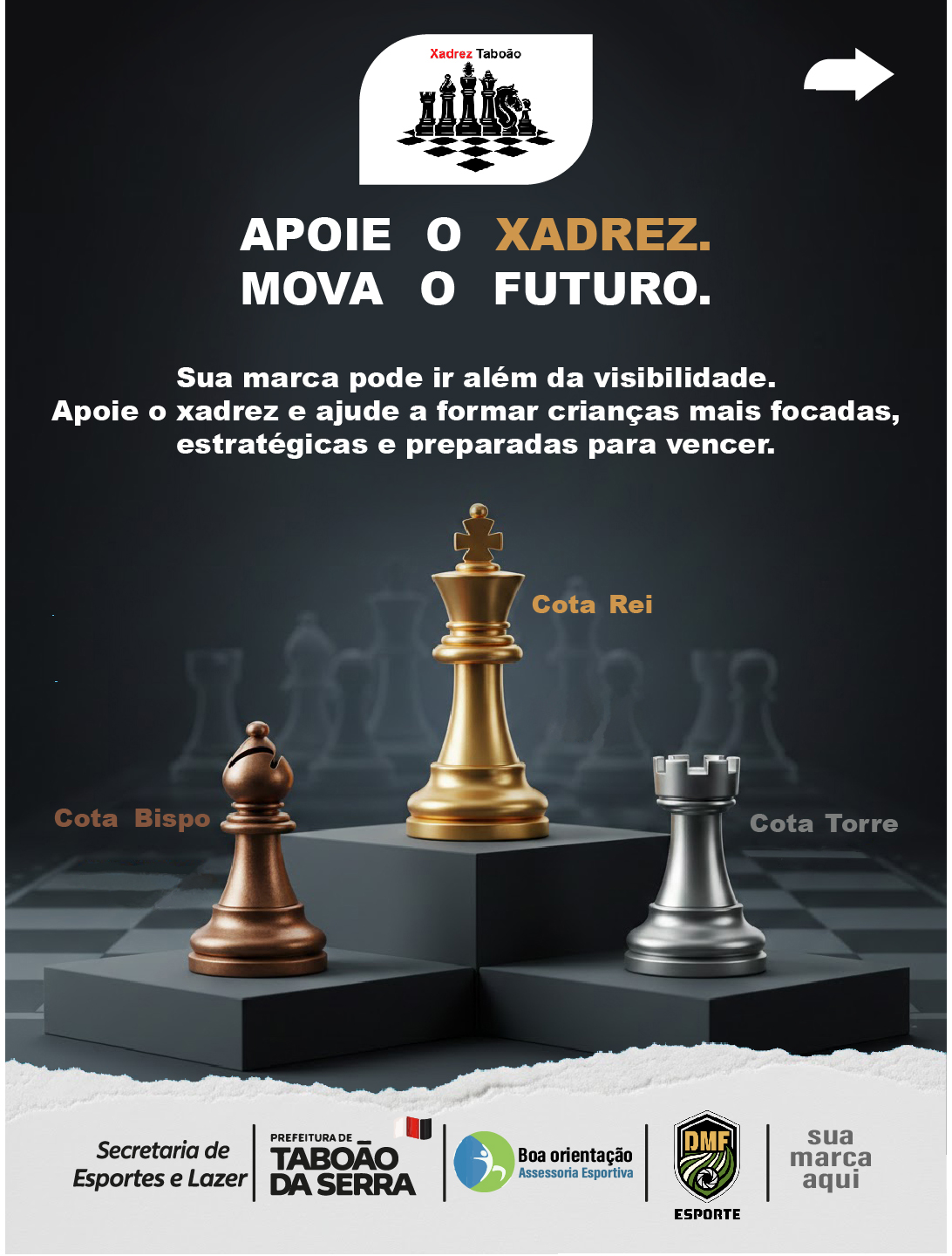 Ação de apoio ao Xadrez Taboão